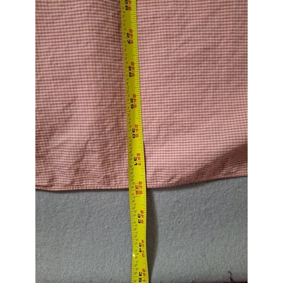 Calder Carmel Dress Shirt Men's XL Limited Edition 1/35 Red Check Long Sleeve - Picture 7 of 8